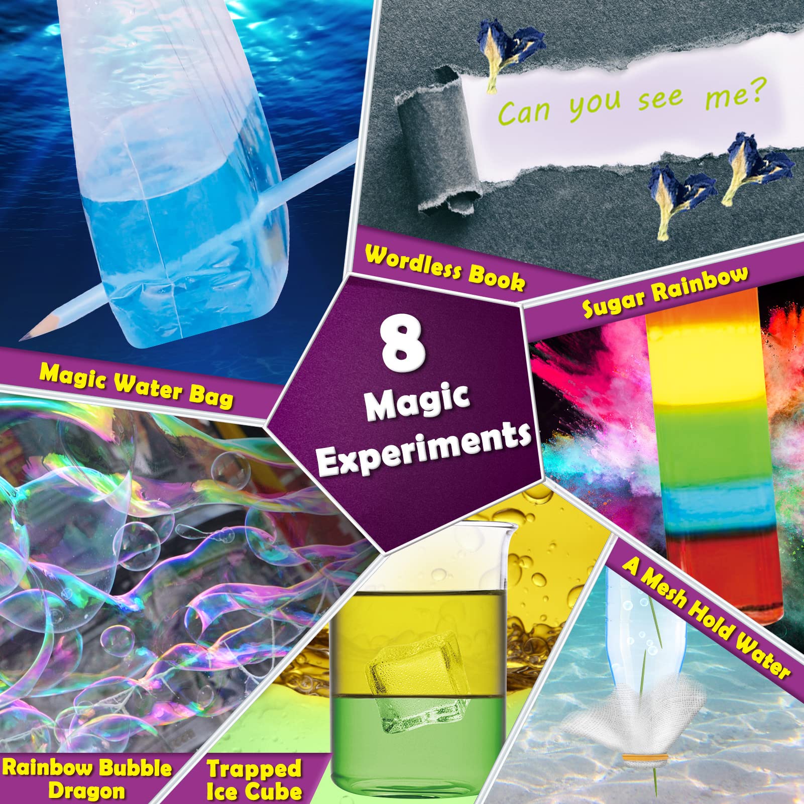 UNGLINGA Hands-On Science Experiment Kit for Kids