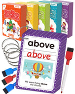 520-Card Sight Words Reading and Spelling Set for Kids
