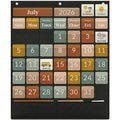 The Ultimate Classroom Calendar Pocket Chart for Kids - Beautiful Calendar with Educational Cards for Easy Learning - Fun and Modern Classroom Must Have Supplies That Fits Nicely w/Any School Decor