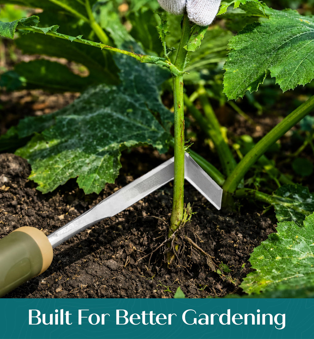 Heavy-Duty Ergonomic Garden Tool Set for Home Gardening