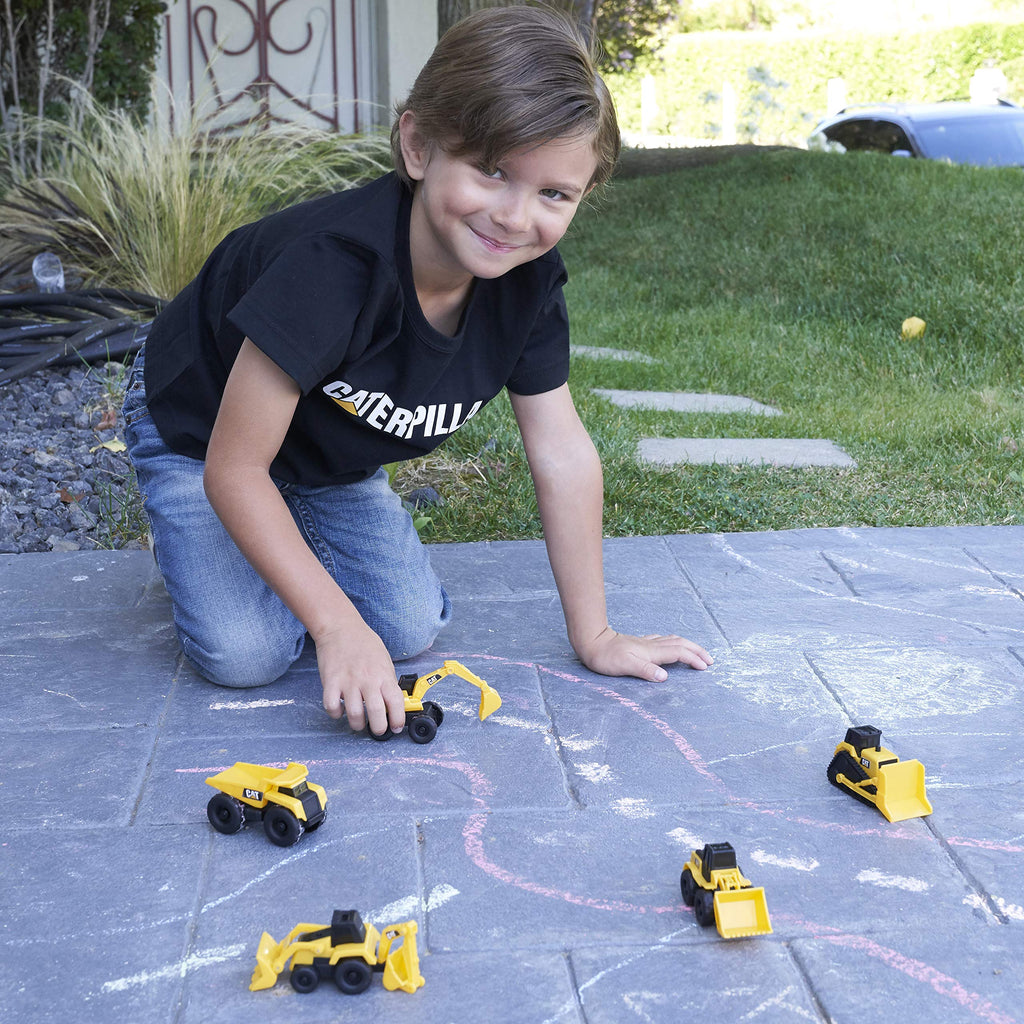 CAT Construction Vehicle Toy Set for Kids Ages 3+
