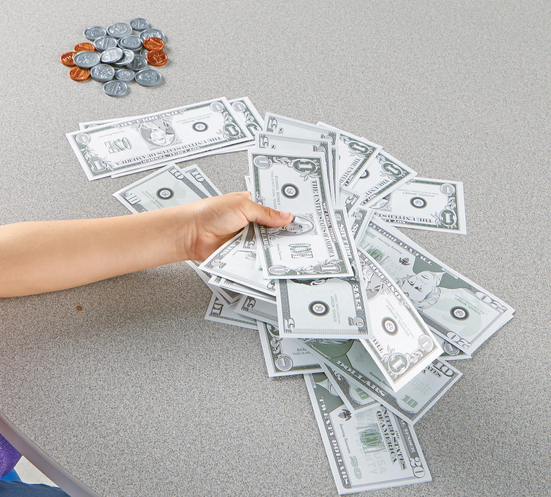 Learning Resources American Dollar Play Money Set