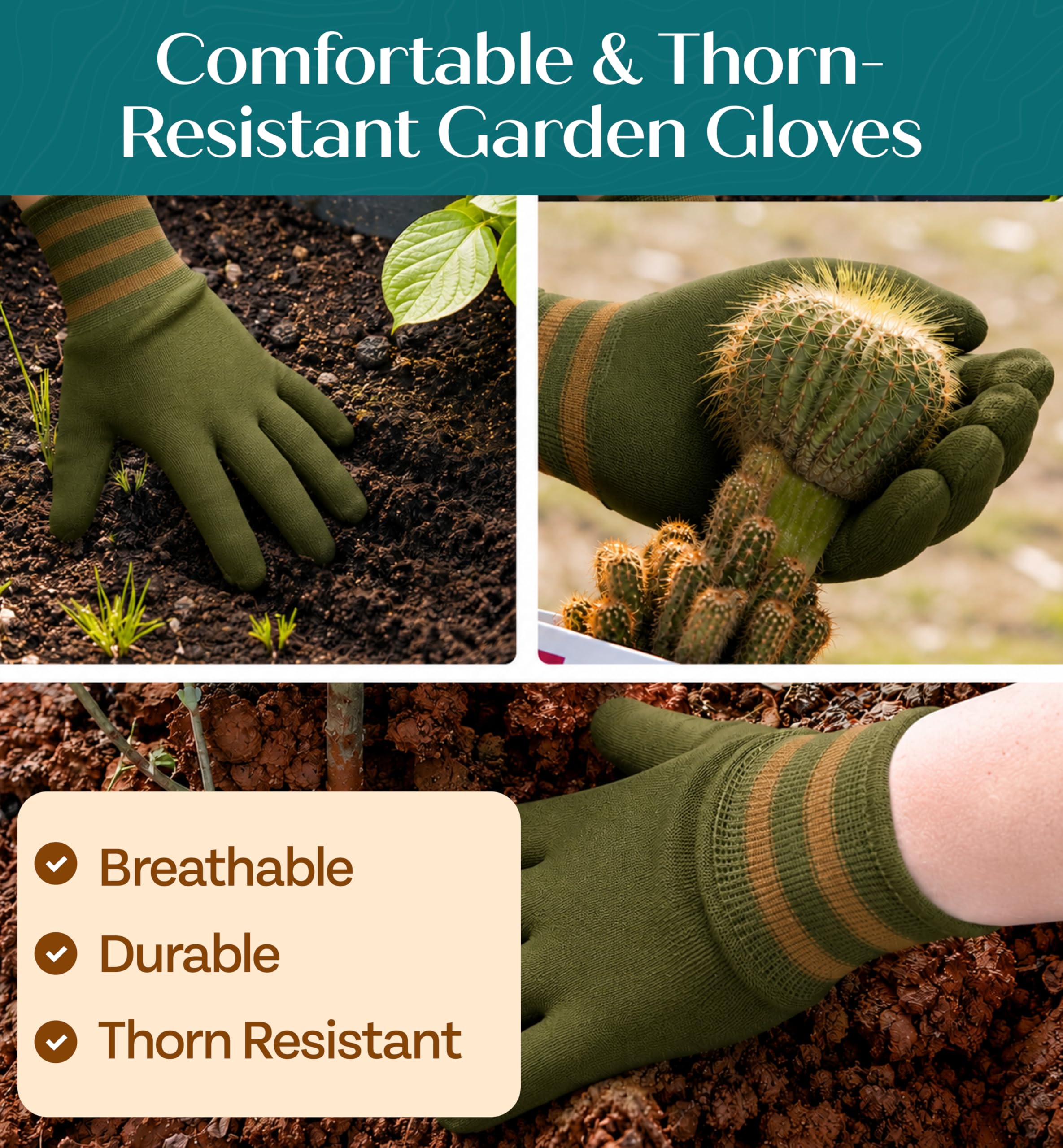 Heavy-Duty Ergonomic Garden Tool Set for Home Gardening